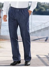 Herren Bequeme Jeans, blau, Gr. 24, unifarben, 86% Baumwolle, 12% Polyester, 2% Elasthan, Jeans
