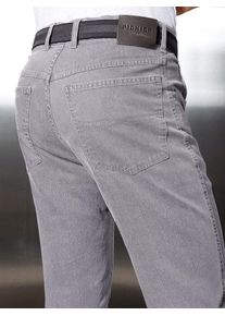 Herren 5-Pocket-Jeans, grau, Gr. 24, Pioneer Authentic Jeans, unifarben, 98% Baumwolle, 2% Elasthan, Jeans