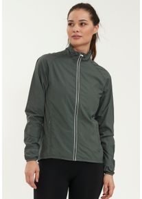 Endurance Damen Laufjacke "Shela", grün, sportlich, Gr. 34, unifarben, 100% Polyester, Jacken, mit hoher Atmungsaktivität