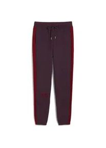 Sporthose Puma "PLAY LOUD T7 Jogginghose Herren" Gr. L, Normalgrößen, lila (midnight plum lila) Herren Hosen