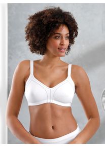 Naturana sheego Gro&szlig;e Gr&ouml;&szlig;en Minimizer-BH ohne B&uuml;gel mit St&uuml;tze, wei&szlig;, Gr&ouml;&szlig;e 80C - Damen