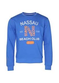 Sweater NASSAU BEACH Gr. 3XL, blau (tiefblau) Herren Sweatshirts