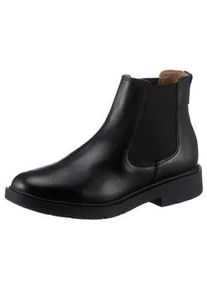 Chelseaboots Geox "D SPHERICA EC1 C" Gr. 40, schwarz Damen Schuhe Boots, Winterboots, Stiefel aus nachhaltigerem LWG Leder