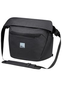 Jack Wolfskin Mainkai Messenger Umhängetasche (Gr One Size |schwarz/grau)