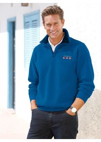 Catamaran Herren Fleeceshirt "Fleecepullover", blau, Gr. 44, unifarben, 100% Polyester, Shirts