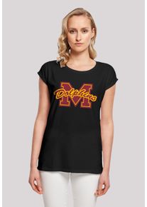 F4NT4STIC Damen T-Shirt "Sex Education M Dolphins", schwarz, casual, Gr. 4XL, Obermaterial: 100% Baumwolle, Shirts, Premium Qualität