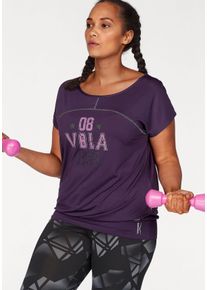 Große Größen Venice Beach Funktionsshirt Gr. 44/46 lila für Damen