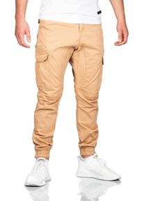 Herren Cargohose "ASGiacomi", beige, Gr. 30, Alessandro Salvarini, Obermaterial: 98% Baumwolle, 2% Elasthan, Hosen, mit Reißverschluss Beintaschen