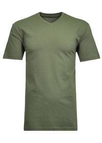 Ragman Herren T-Shirt, grün, casual, Gr. XL, Baumwolle, Shirts