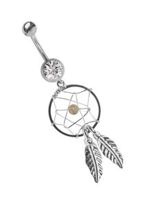Adelia´s ADELIA ́S Damen Bauchnabelpiercing "Piercing Piercing Bauchnabelpiercing", transparent, modisch, Chirurgiestahl, Piercings, 316l Stahl Banane - klar