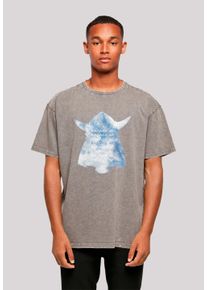 F4NT4STIC Herren T-Shirt "Wickie und die starken Männer", grau, casual, Gr. XS, Obermaterial: 100% Baumwolle, Shirts, Retro, Heroes of Childhood, TV