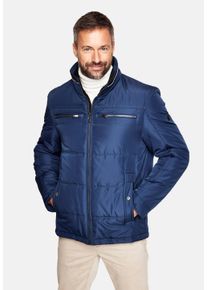 Cabano Herren Steppjacke "Stepp-Blouson", blau, klassisch, Gr. 62, unifarben, 100% Polyester, Jacken, mit daunenweicher Wattierung
