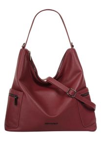 Betty Barclay Damen Umhängetasche, rot, Kunstfaser, unifarben, leicht glänzend, Taschen