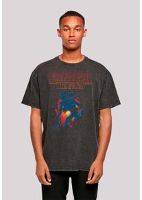 F4NT4STIC Herren T-Shirt "Stranger Things DemoCave Netflix TV Series", schwarz, casual, Gr. M, Obermaterial: 100% Baumwolle, Shirts, Premium Qualität
