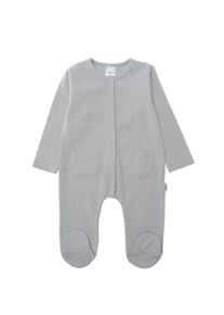 Liliput Kinder Overall "Little One", grau, casual, Gr. 62, 95% Baumwolle, 5% Polyester, Overalls, aus weichem, geripptem Material