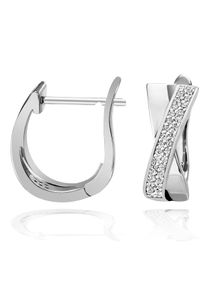 Goldmaid Damen Paar Creolen, Silber 925 (Sterlingsilber), silber, Silber 925 (Sterlingsilber), Ohrringe