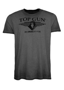 Top Gun Herren T-Shirt "Wing cast TG20191040", schwarz, Gr. M, Obermaterial: 100% Baumwolle, Shirts