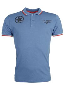 Top Gun Herren T-Shirt "TG20193163", blau, Gr. L, 100% Baumwolle, Shirts
