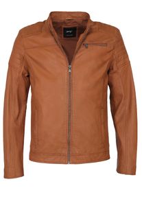 Maze Herren Lederjacke "51Rocha", braun, Gr. XL, Obermaterial: 100% Lammleder / Futter: 100% Baumwolle / Ärmelfutter: 100% Polyester, Jacken
