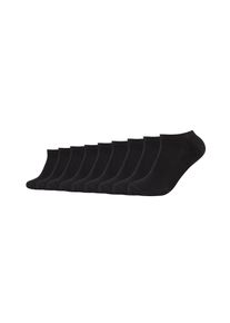 Camano Damen Sneakersocken "Sneakersocken 9er Pack", Gr. 47, schwarz, 80% Baumwolle 17% Polyamid 3% Elasthan, uni, Socken