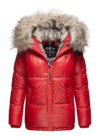 Navahoo Damen Winterjacke "Tikunaa", rot, modisch, Gr. XS, Oberstoff: 100% Nylon, Futter: 100% Polyester, Wattierung: 100% Polyester, Ärmelfutter:
