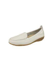Natural Feet Damen Mokassin "Marie", Gr. 43, beige, Leder, feminin, Schuhe, aus weichem Hirschleder