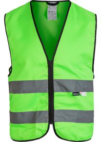 Endurance Kinder Funktionsweste, grün, casual, Gr. XS, 100% Polyester, Westen, mit 3M-Reflexmaterial