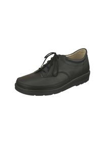 Natural Feet Damen Schnürschuh "Paris", Gr. 40, schwarz, Leder, klassisch, Schuhe, mit komfortabler J-Weite