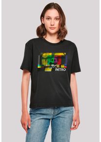 F4NT4STIC Damen T-Shirt "Heroes of Childhood Tao Tao Cassette", schwarz, casual, Gr. XXL, Obermaterial: 100% Baumwolle, Shirts, Retro, Heroes of