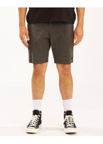 Billabong Herren 2-in-1-Shorts "Crossfire Mid", grau, Gr. 30, 64% Polyester, 22% Baumwolle, 8% Elasthan, 6% Polyamid, Hosen