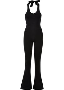 Urban Classics Damen Jumpsuit "Urban Classics Damen", schwarz, Gr. S, unifarben, 95% Baumwolle, 5% Elasthan, Overalls