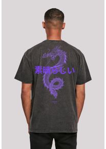 F4NT4STIC Herren T-Shirt "Drache", schwarz, casual, Gr. XL, Obermaterial: 100% Baumwolle, Shirts, Print