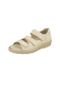Natural Feet Damen Sandale "Casablanca", Gr. 35, beige, Leder, casual, Schuhe, aus Glattleder
