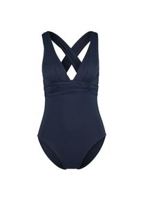 Seafolly Collective Cross Back One Piece Badeanzug Women (Gr 8 |blau)