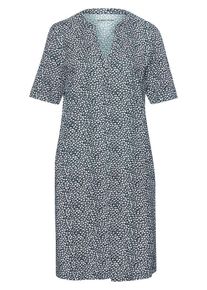 Green Cotton - Jersey-Kleid Birthe, blau, Gr. 36 / S - Baumwolle
