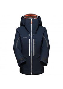 Mammut Nordwand Advanced HS Hooded Jacket Regenjacke Damen (Gr XS |blau |wasserdicht)