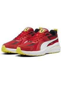 Sneaker Puma "Scuderia Ferrari Hypnotic Sneakers Herren" Gr. 40.5, rot (rosso corsa weiß speed gelb rot) Schuhe