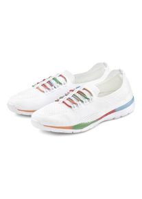 Lascana Sneaker 'Slipper, Halbschuh, leichtes Meshmaterial' mehrfarbig Gr. 36 für Damen