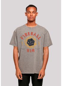 F4NT4STIC Herren T-Shirt "Stranger Things Fireball Dice 86 Netflix TV Series", grau, casual, Gr. XS, Obermaterial: 100% Baumwolle, Shirts, Premium
