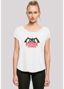 F4NT4STIC Damen T-Shirt "Stranger Things Demogorgon Lights", weiß, casual, Gr. XS, Obermaterial: 100% Baumwolle, Shirts, Premium Qualität