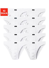 H.I.S. H.I.S Herren Slip "Herren Minislip", Gr. 3, weiß, Jersey, Obermaterial: 95% Baumwolle, 5% Elasthan, unifarben, Unterhosen, in Baumwoll-Mix