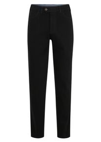 Brühl BRÜHL Herren Stoffhose "Milano II", schwarz, casual, Gr. 25, unifarben, 78% Baumwolle, 21% Polyester, 1% Elasthan, Hosen, in Stretch-Denim
