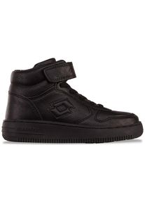 Lotto Kinder Sneaker, Gr. 35, schwarz, Synthetik, sportlich, Schuhe, - in kinderfußgerechter Passform