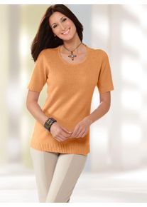 Classic Basics Damen Rundhalspullover "Pullover", rot, Gr. 54, unifarben, 100% Polyacryl, Pullover
