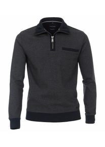 Casamoda Herren Sweatshirt "Casamoda Sweattroyer uni", blau, Gr. XXL, 100% Baumwolle, Sweatshirts