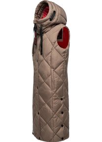 Navahoo Damen Steppweste "Schnuckel", grau, modisch, Gr. XXL, Oberstoff: 100% Polyester; Futter: 100% Polyester; Wattierung: 100% Polyester, Westen,