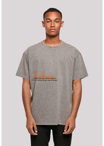 F4NT4STIC Herren T-Shirt "kindness", grau, casual, Gr. L, Obermaterial: 100% Baumwolle, Shirts, Print