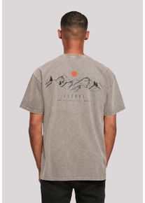 F4NT4STIC Herren T-Shirt "Discover the world", grau, casual, Gr. M, Obermaterial: 100% Baumwolle, Shirts, Print