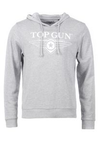Top Gun Herren Kapuzenpullover "TG20201049", grau, Gr. XXXL, Obermaterial: 100% Baumwolle, Pullover