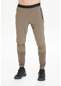 Virtus Herren Sweathose "BLAG V2", grün, sportlich, Gr. S, unifarben, 87% Polyester, 13% Elasthan, Hosen, mit atmungsaktivem 4-Wege-Funktionsstretch